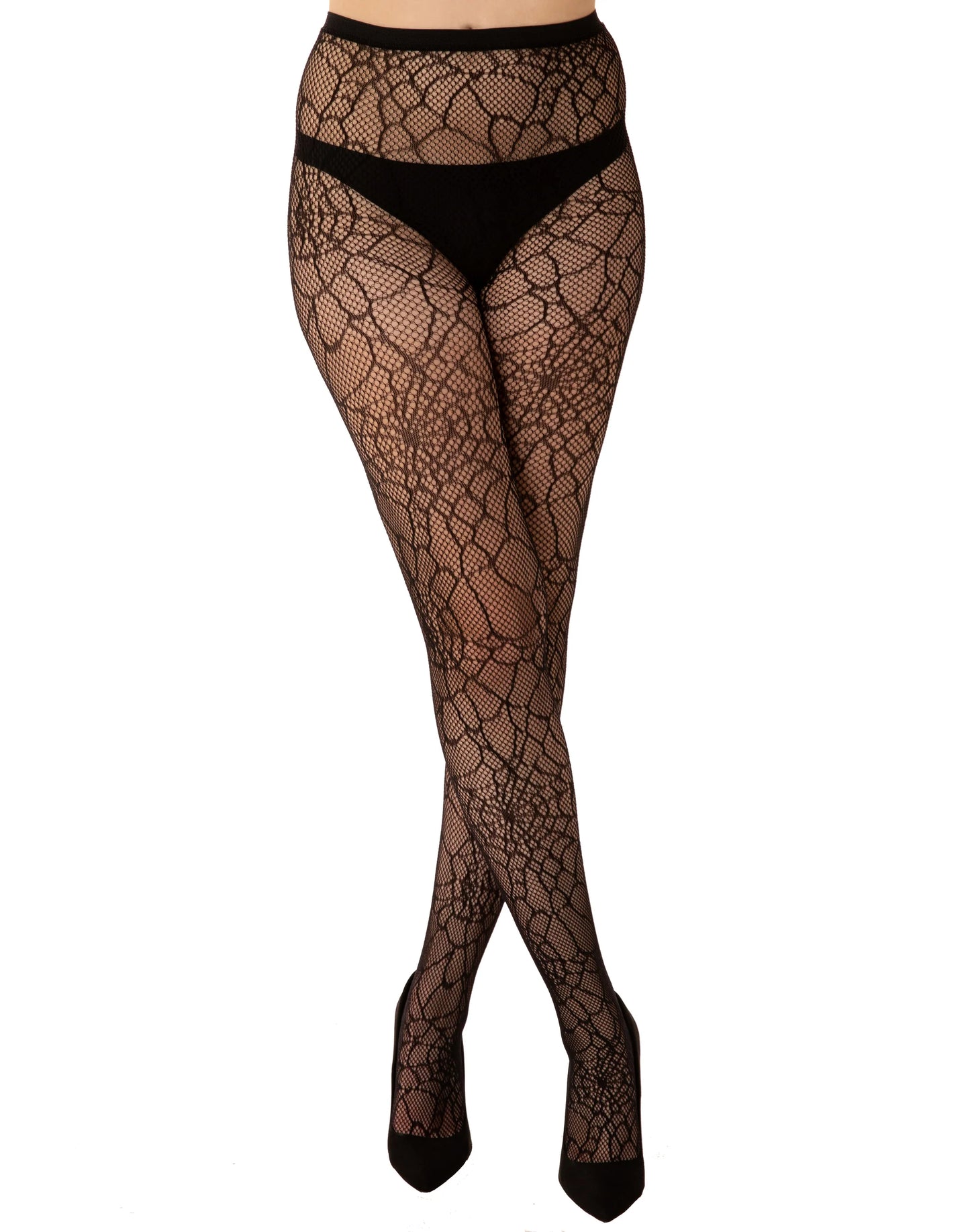 Cobweb Fishnet Tights