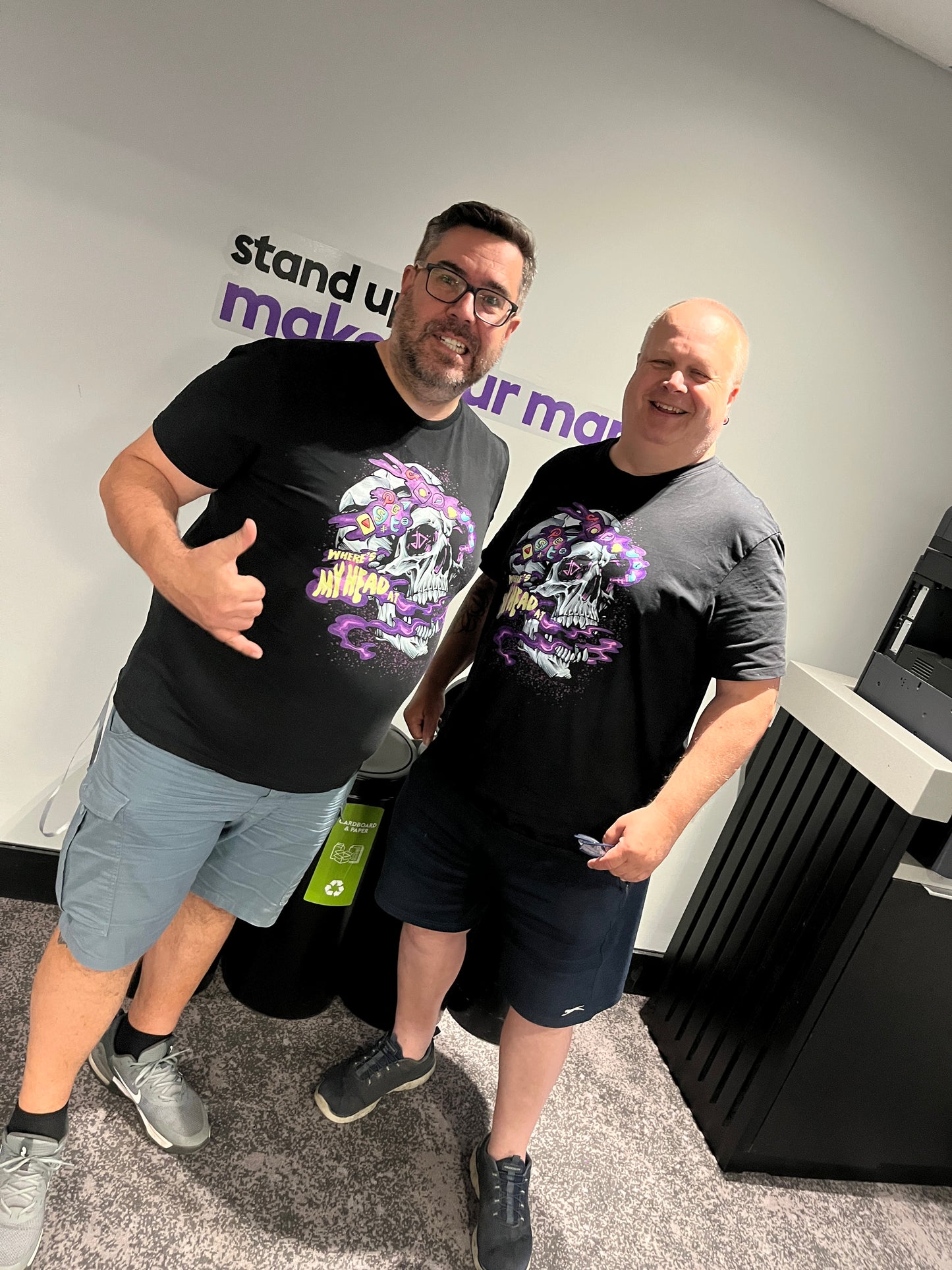 Social Anxiety T-Shirt - Mens Mental Health awearness