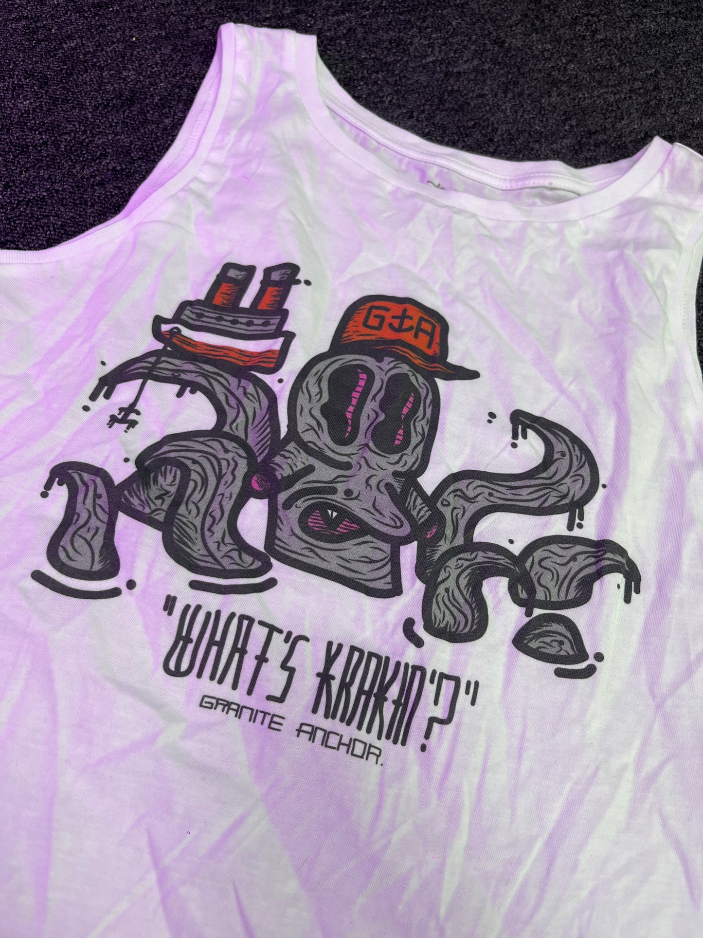 White Ladies Crop Vest Top - What’s Krakin