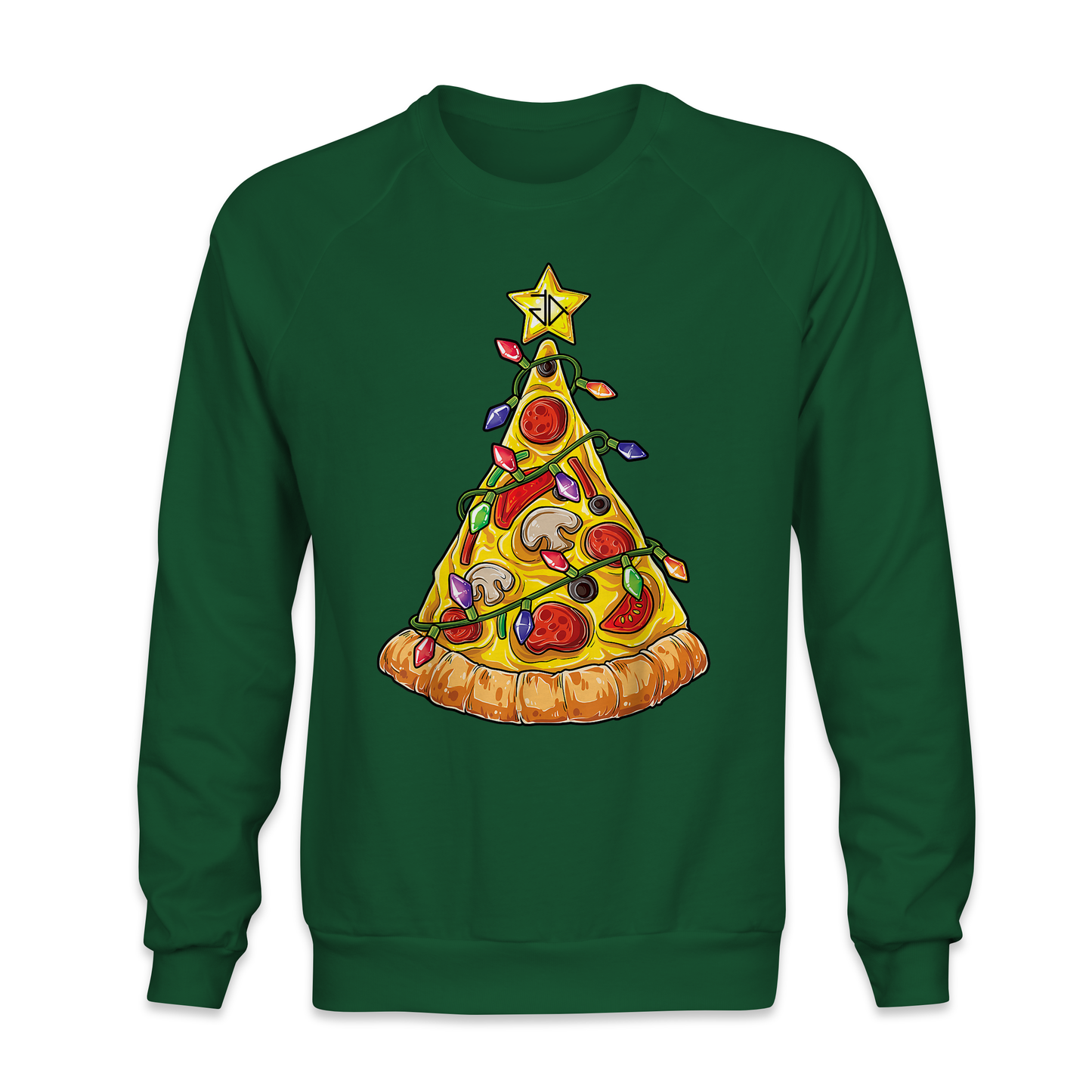 Pizza Tree Christmas Jumper