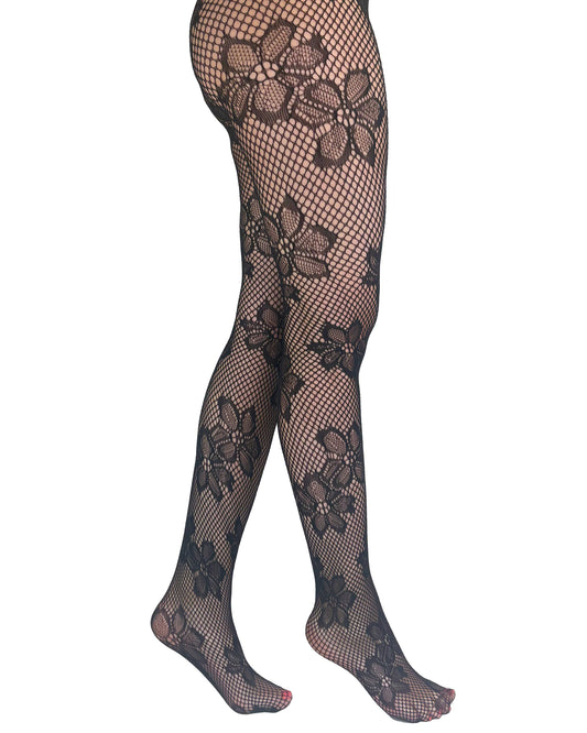 Blossom Net Tights