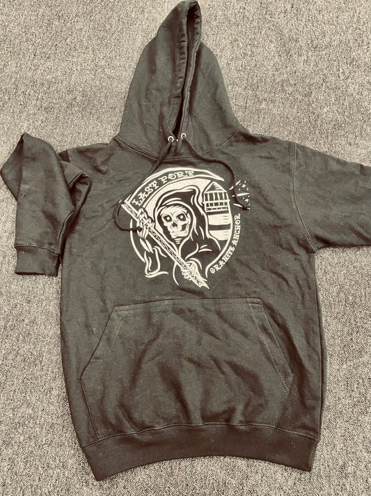 Black Last Port Hoodie - Unisex Small