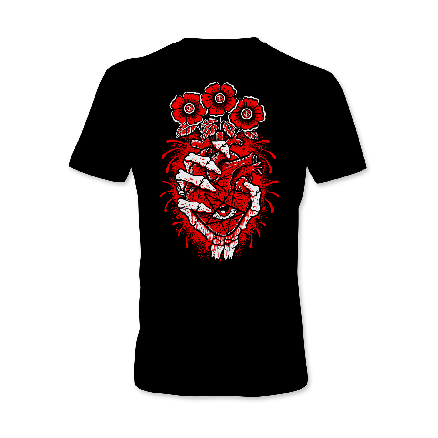 Crush on the heart back print by Granite Anchor. Amazing print clothing perfect for presents