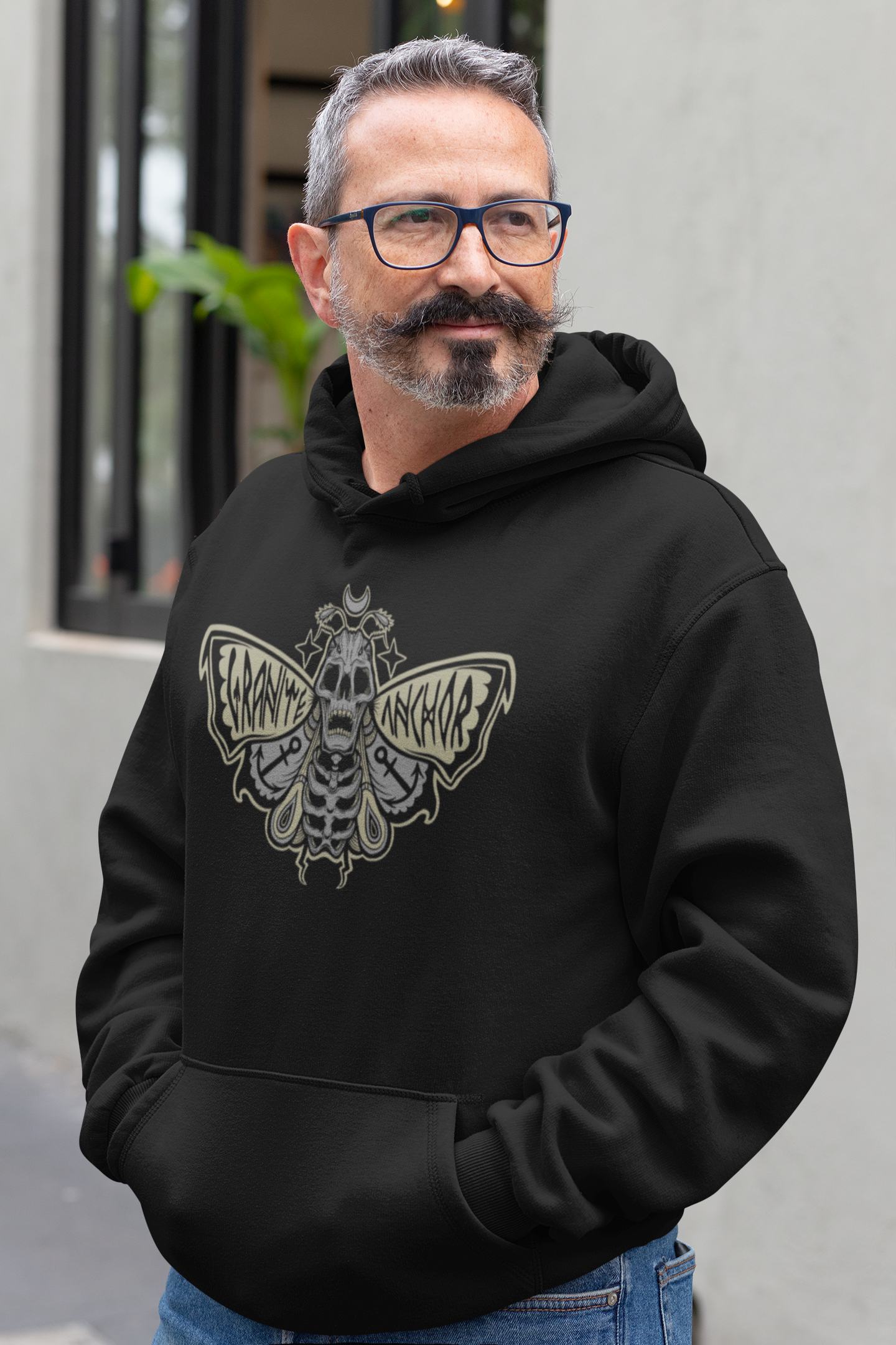 Death Head Moth Hoodie