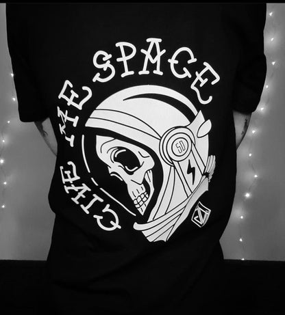 Give me Space Tee Back print by granite anchor clothing