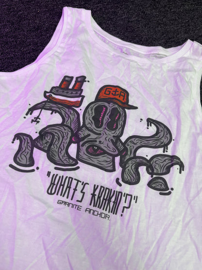 White Ladies Crop Vest Top  - What’s Krakin