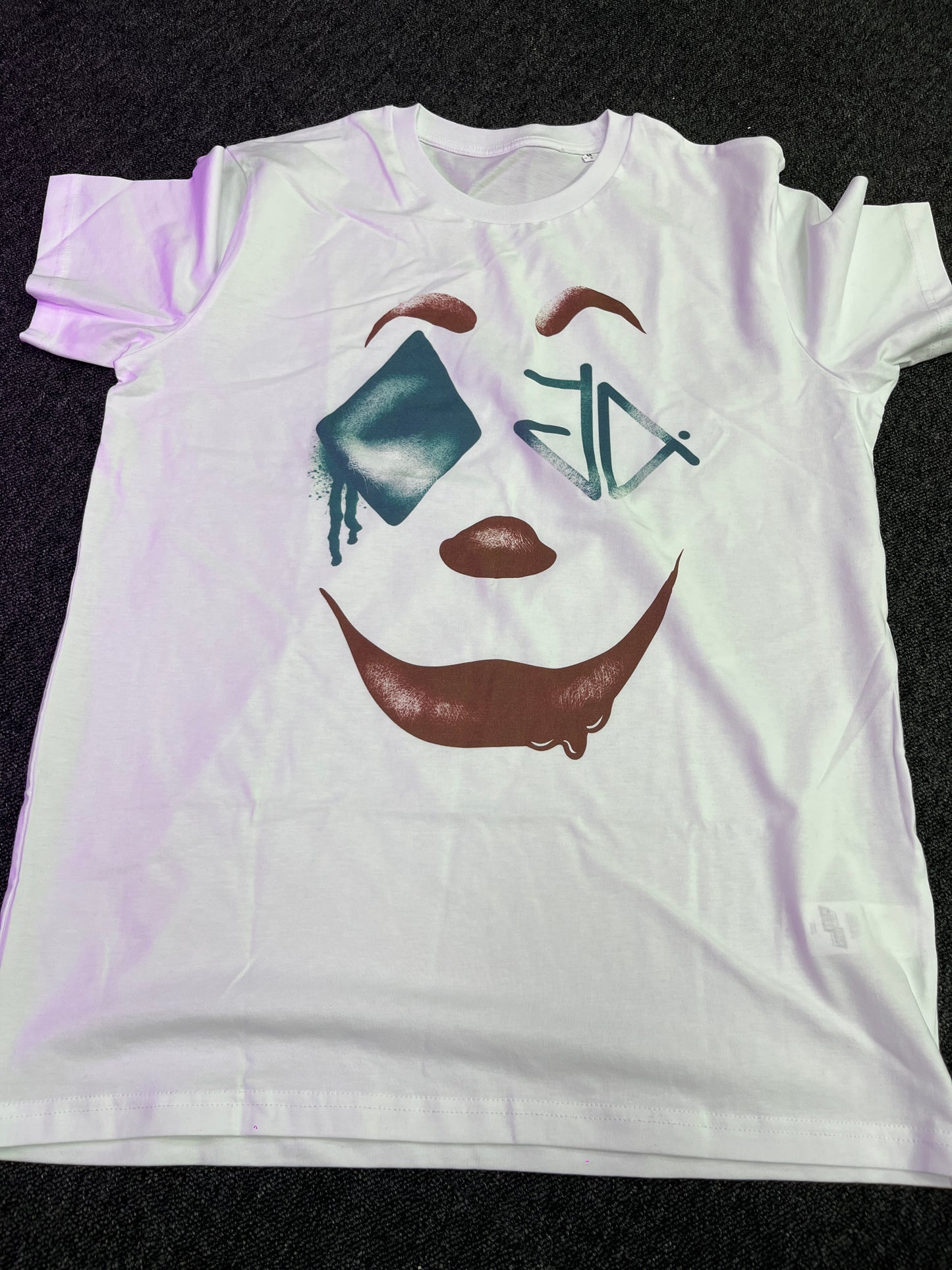 White TShirt  - Crying With Laughter