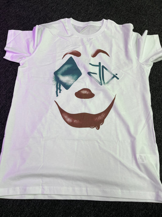 White TShirt  - Crying With Laughter