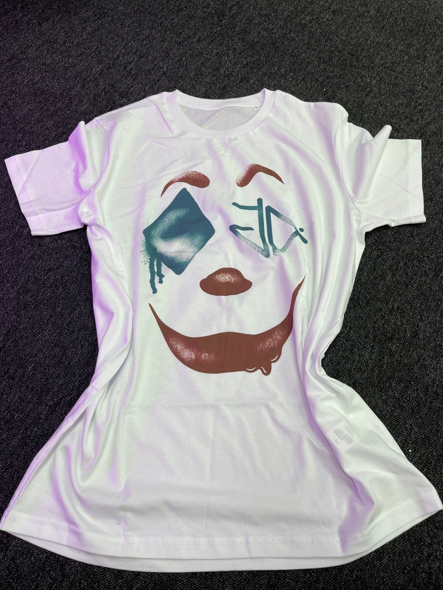 White TShirt  - Crying With Laughter