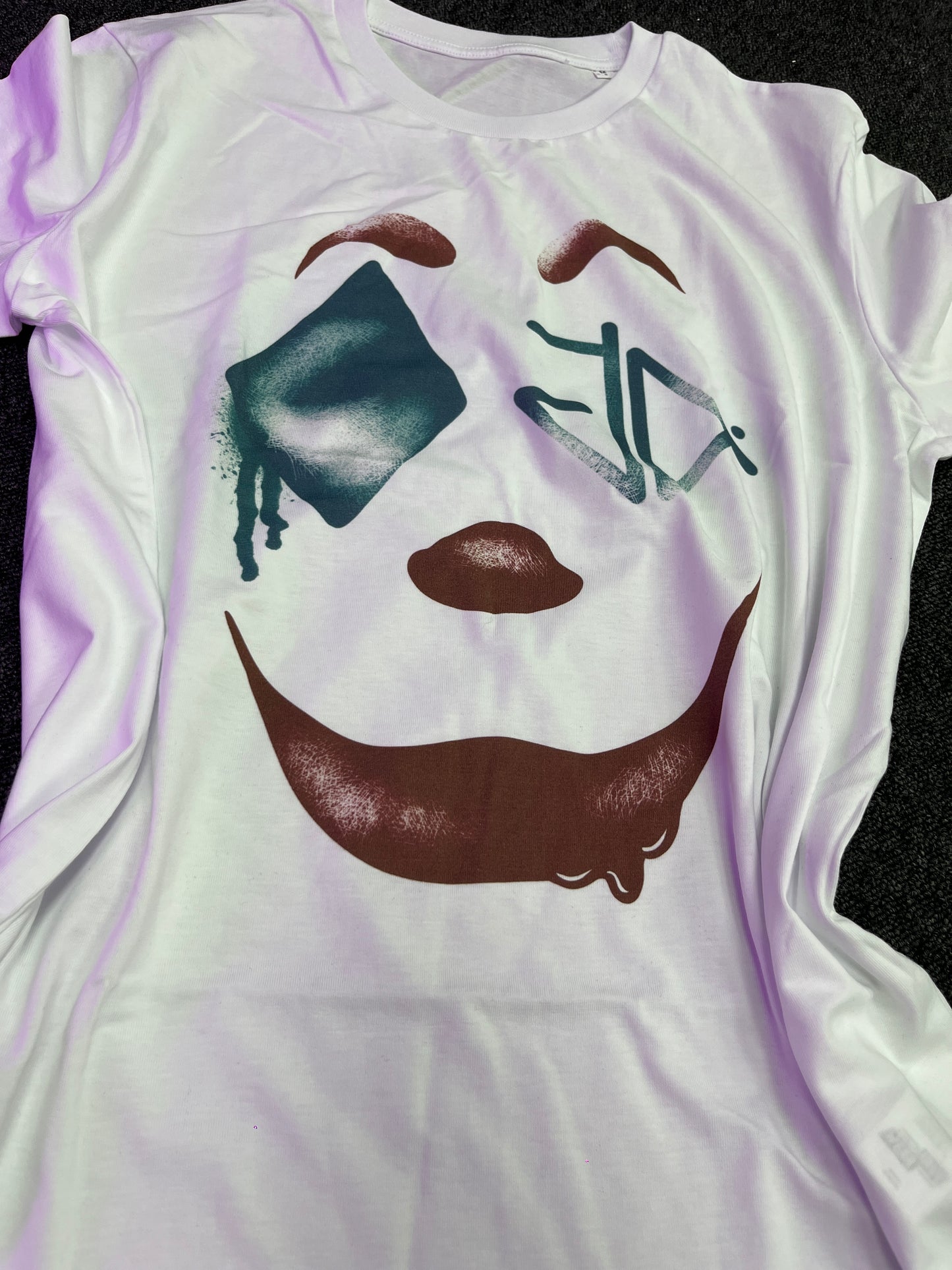 White TShirt  - Crying With Laughter