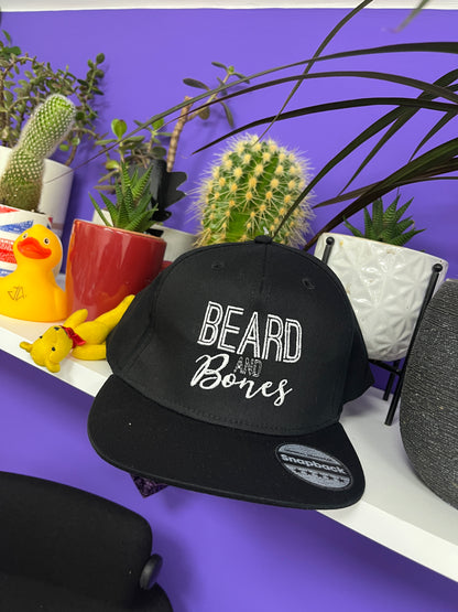 Black SnapBack - Beard and Bones