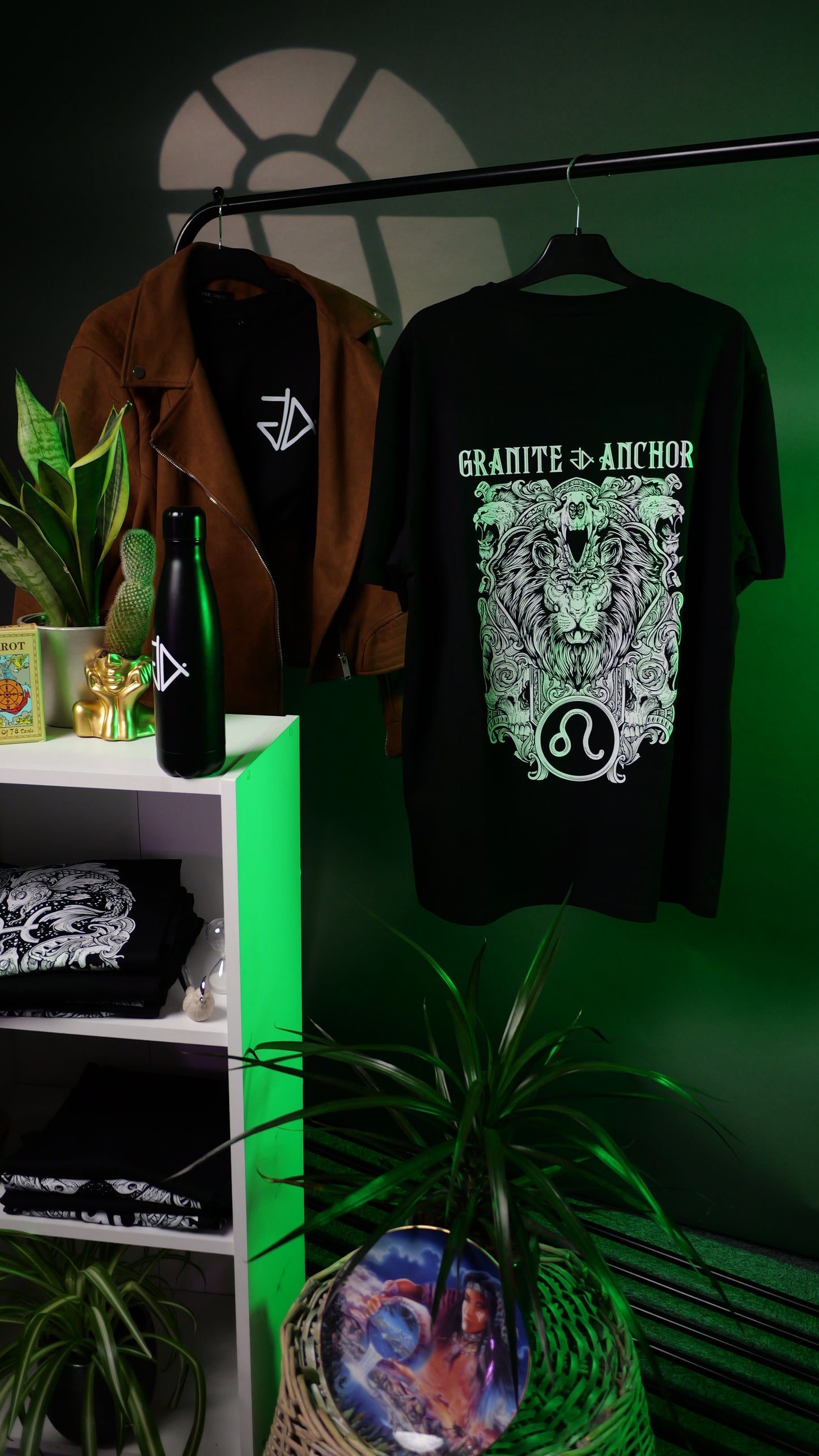 Leo Zodiac T-Shirt - Star signs amazing tattoo inspired star sign t-shirt 
Leo | Granite Anchor Clothing | VaVaVoom Videos Photography