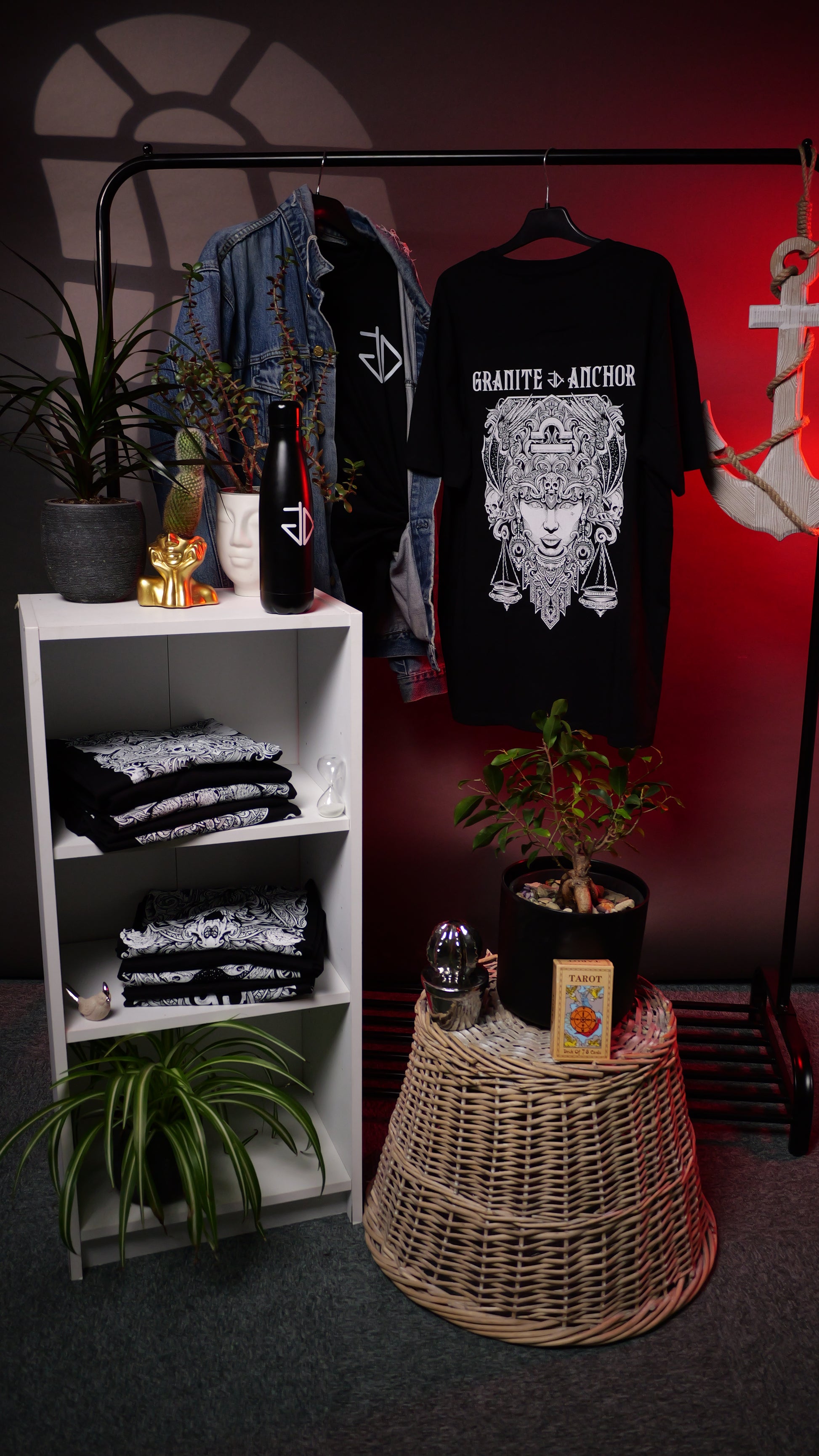 Libra Zodiac T-Shirt - Star signs amazing tattoo inspired star sign t-shirt 
Libra | Granite Anchor Clothing | VaVaVoom Videos Photography