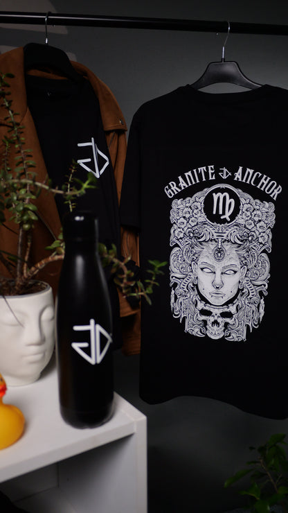 Virgo Zodiac T-Shirt - Star signs amazing tattoo inspired star sign t shirt 
Virgo M Granite Anchor Clothing