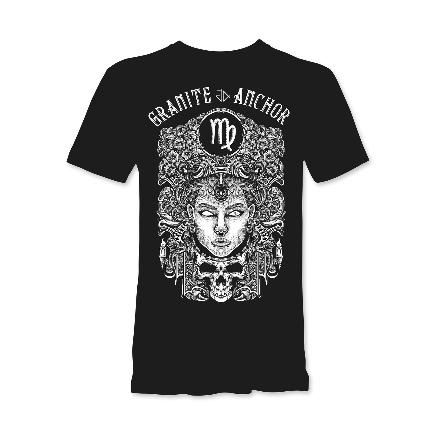 Virgo Zodiac T-Shirt - Star signs amazing tattoo inspired star sign t shirt 
Virgo M