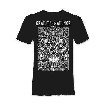 Taurus Zodiac T-Shirt - Star signs amazing tattoo inspired star sign tee 
 Taurus | Granite Anchor Clothing