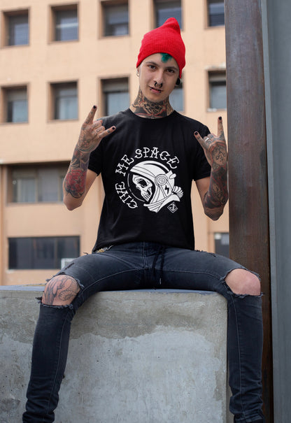 Give me Space Tee Granite Anchor Clothing design