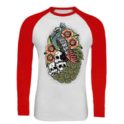 Peacock Longsleeve Woman’s Fitted T-Shirt